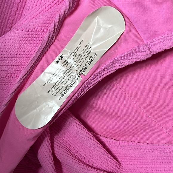 Aerie textured low back cheeky swimsuit size XL Long - Picture 9 of 14